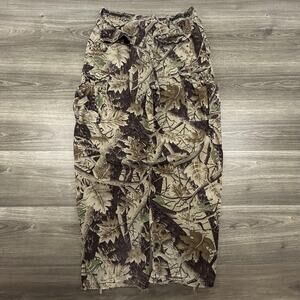 Vintage Camo Pants Mens 32x29 Baggy Wide Leg Camouflage Cargo Outdoors Y2K